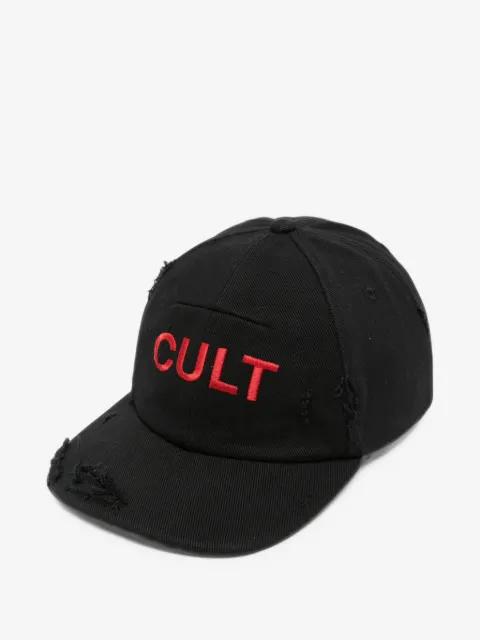 Cult distressed baseball cap by MATIERES FECALES