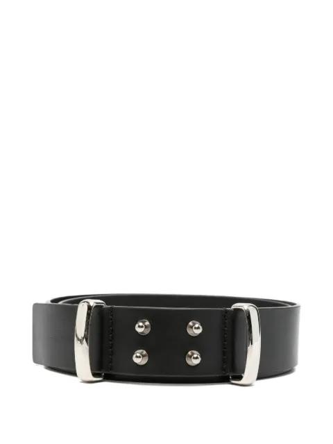 Infinity stud-embellished belt by MATIERES FECALES