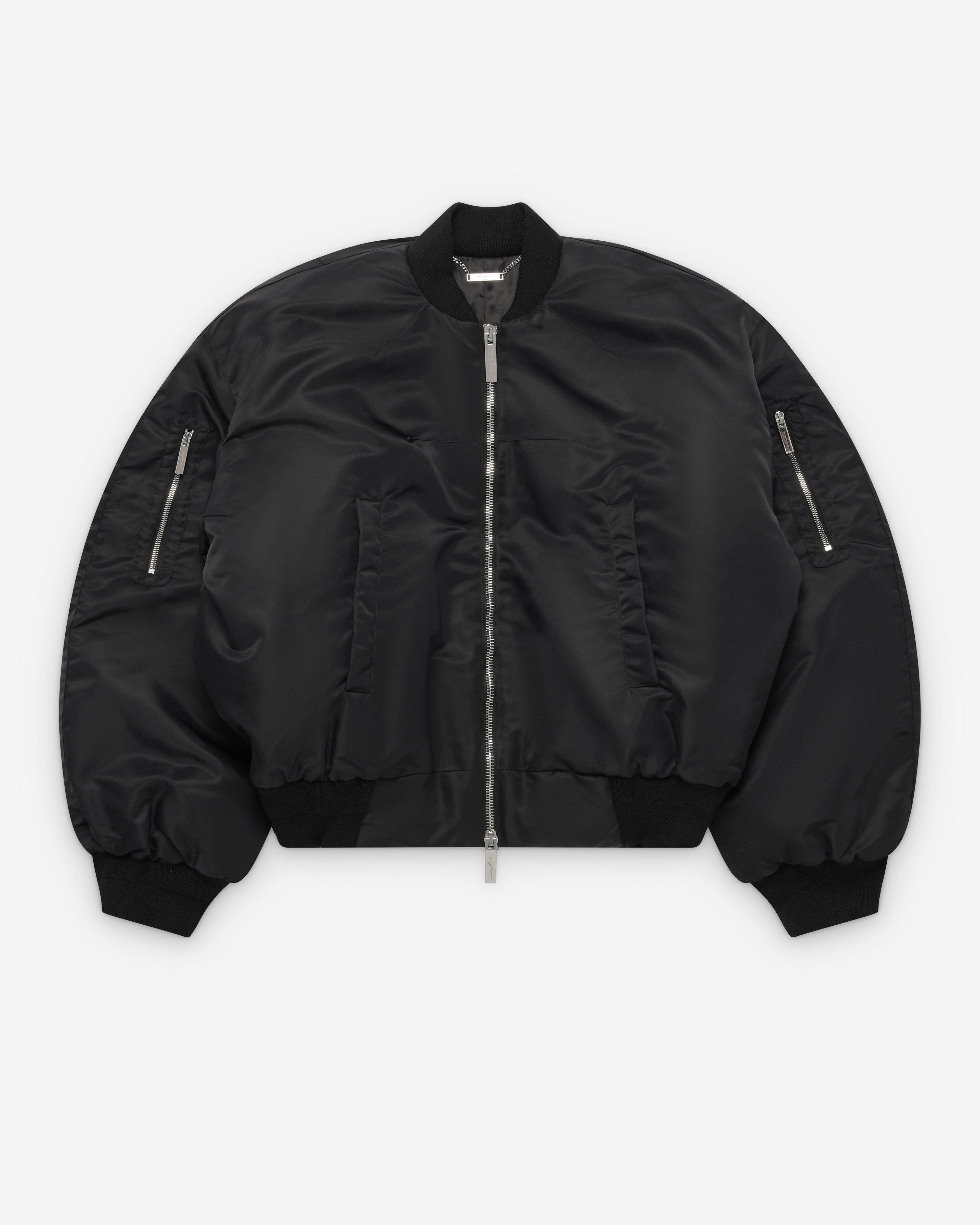 Matières Fécales - Men's Jev Bomber Woven - (Black) by MATIERES FECALES