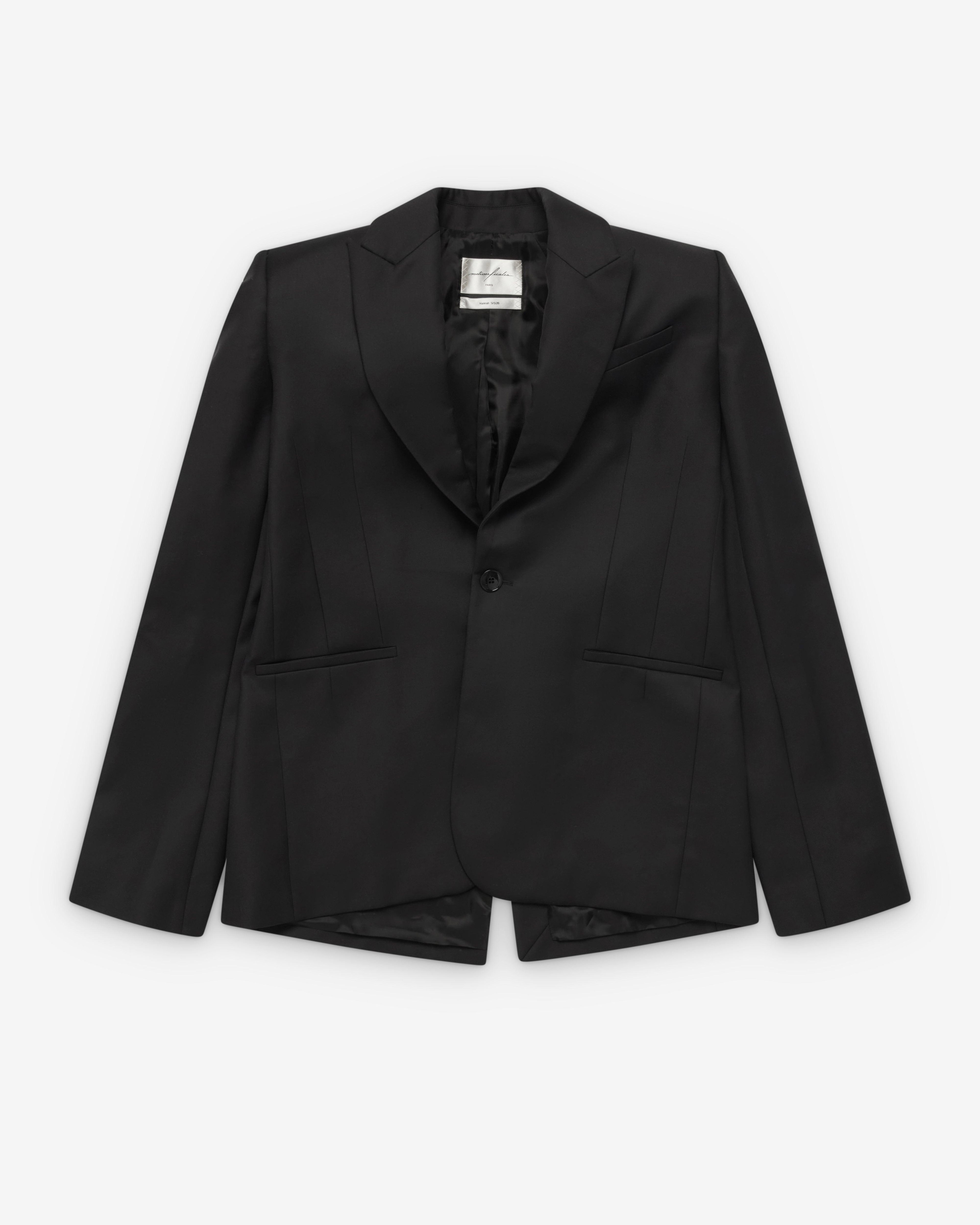 Matières Fécales - Men's Monsieur S. Blazer - (Black) by MATIERES FECALES