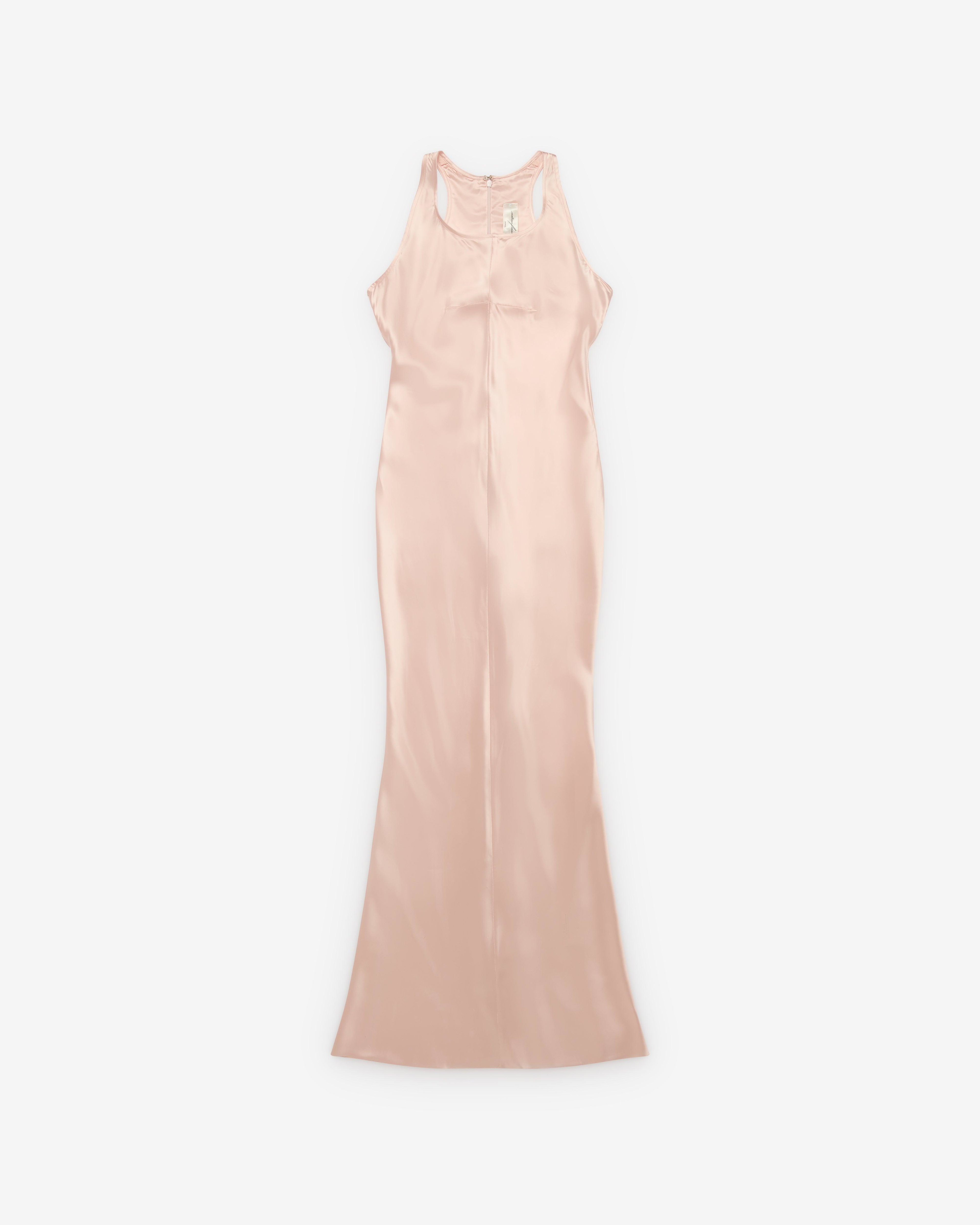 Matières Fécales - Women's Rose Slip Dress - (Dusty Pink) by MATIERES FECALES