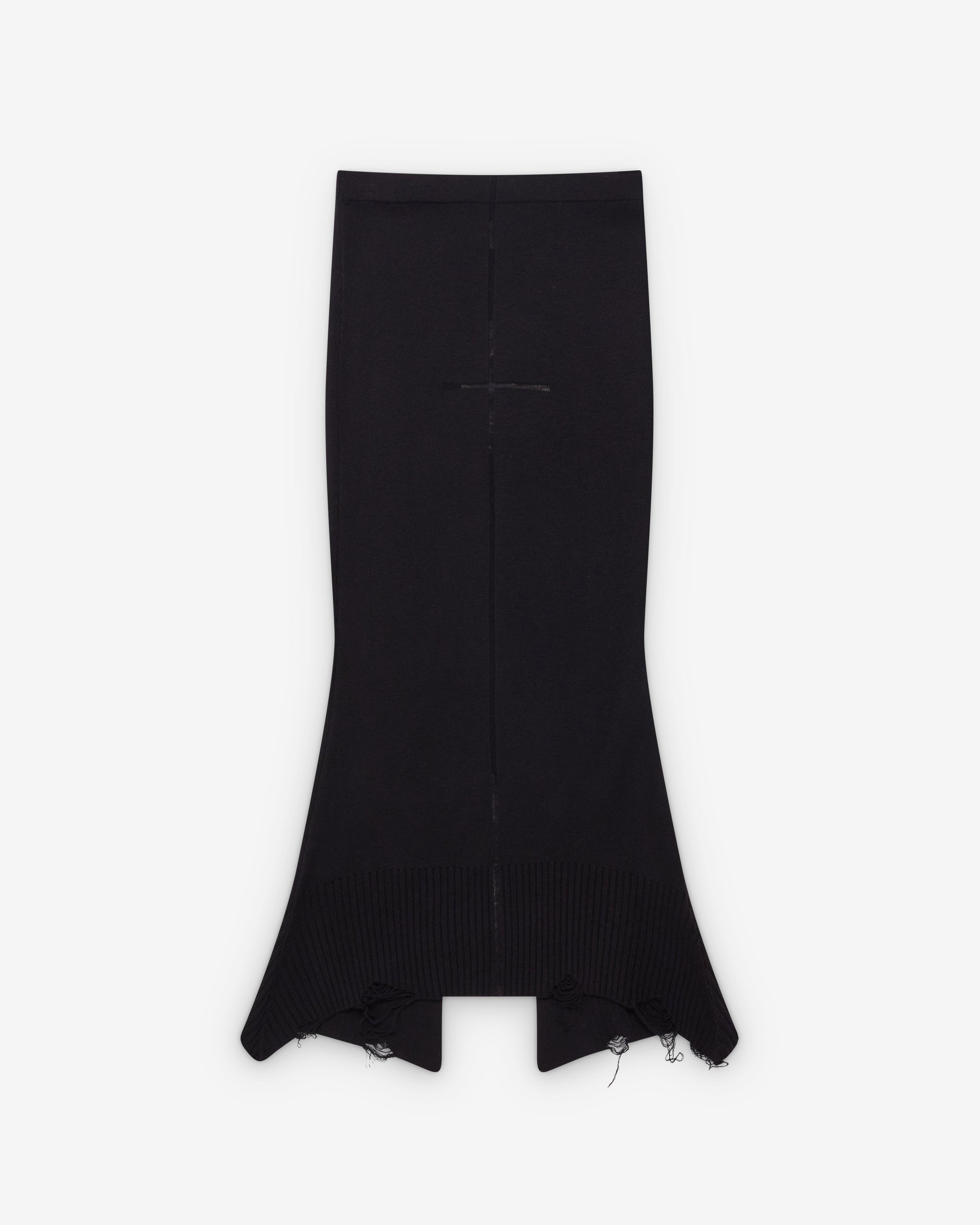 Matières Fécales - Women's Vendome Skirt - (Sclera Black) by MATIERES FECALES