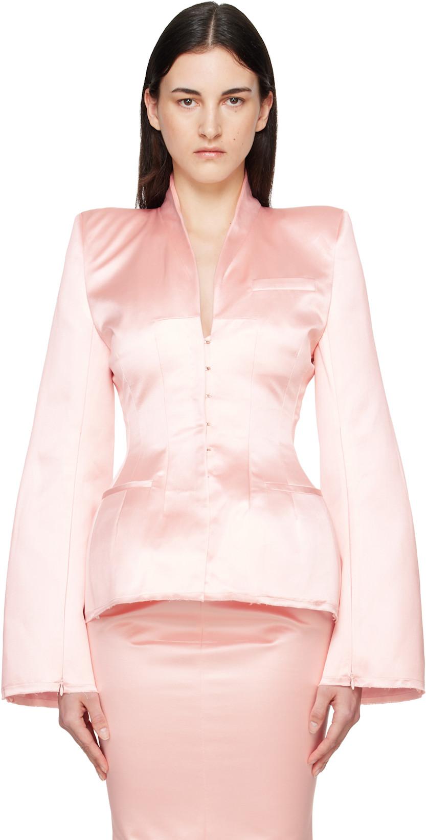 Pink Madame R. Blazer by MATIERES FECALES