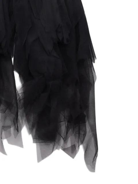 layered-tulle strapless top by MATIERES FECALES