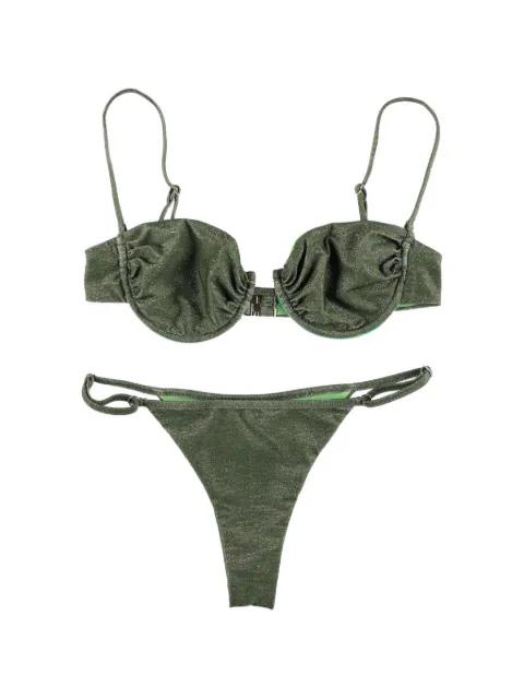 Marina gathered bikini by MATINEE