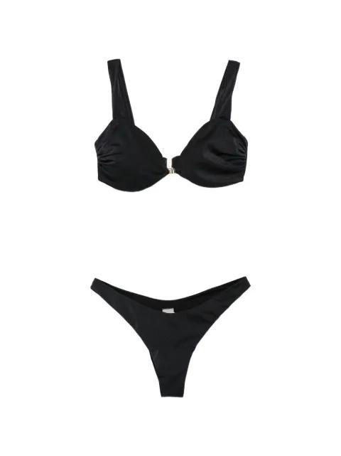 logo-patch bikini by MATINEE