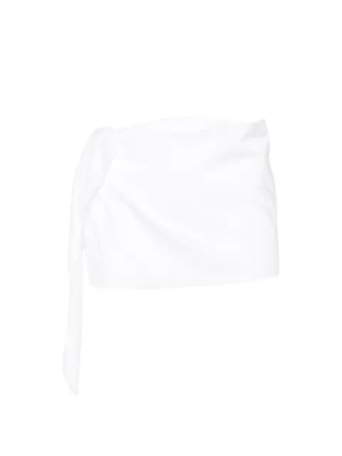wrap-style mini skirt by MATINEE