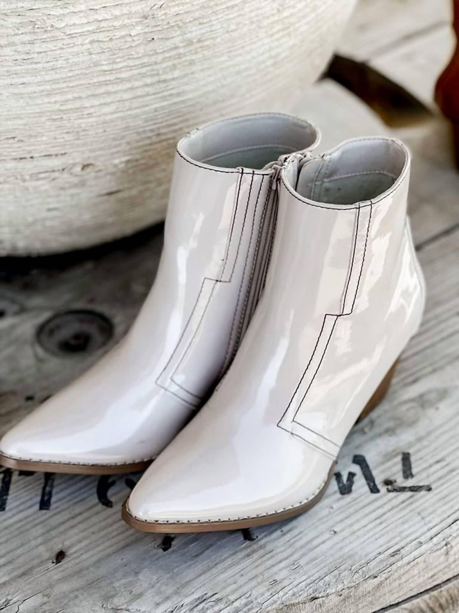 Women's Liza Boots In Ivory by MATISSE