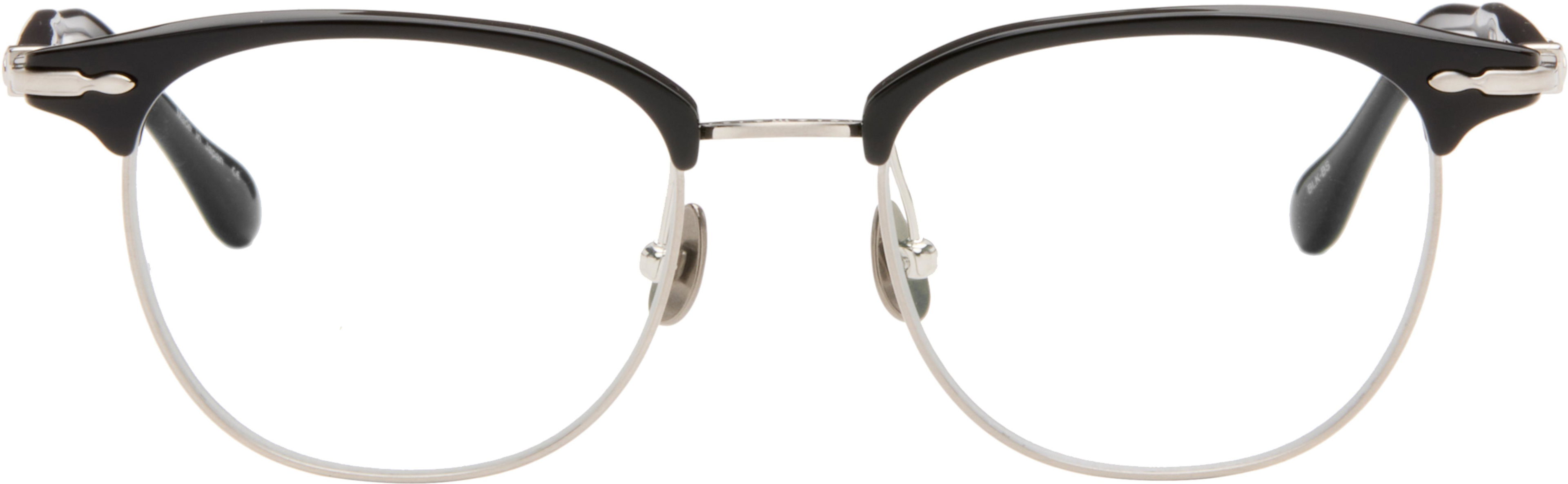 Black M2048 Glasses by MATSUDA