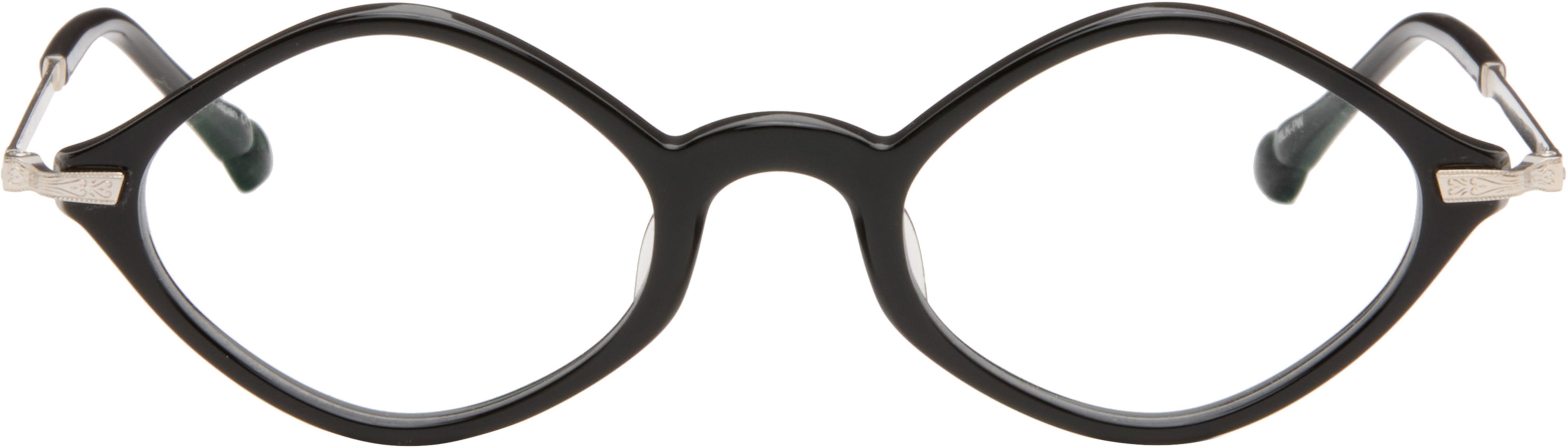 Black M2066 Glasses by MATSUDA