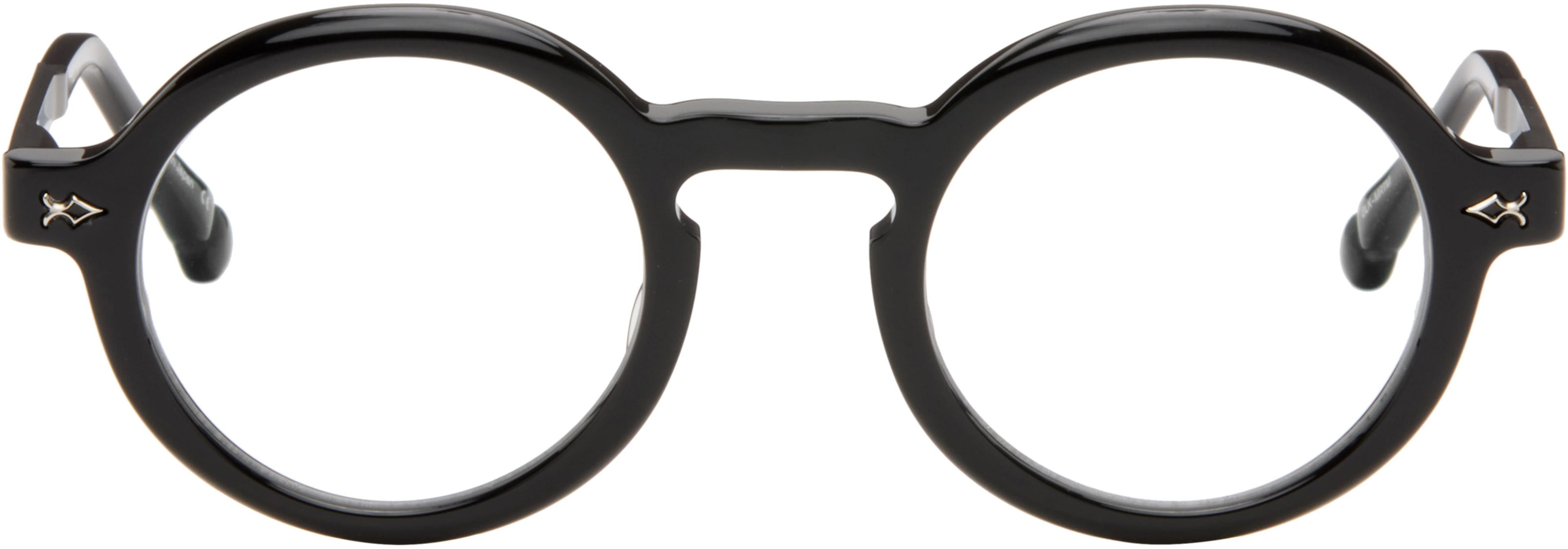 Black M2067 Glasses by MATSUDA