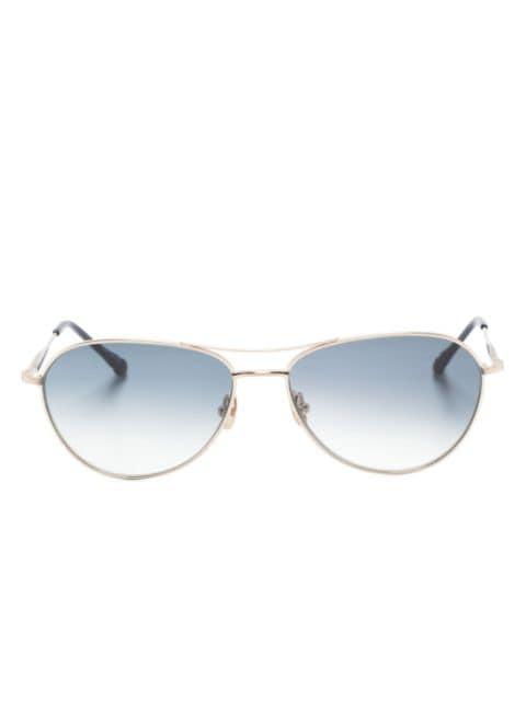 M3139 pilot-frame sunglasses by MATSUDA