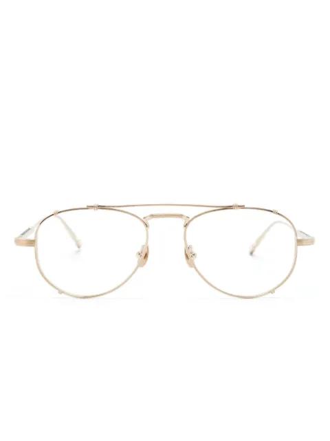 M3142 geometric-frame glasses by MATSUDA
