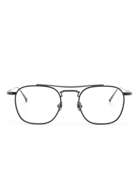 M3149 geometric-frame glasses by MATSUDA