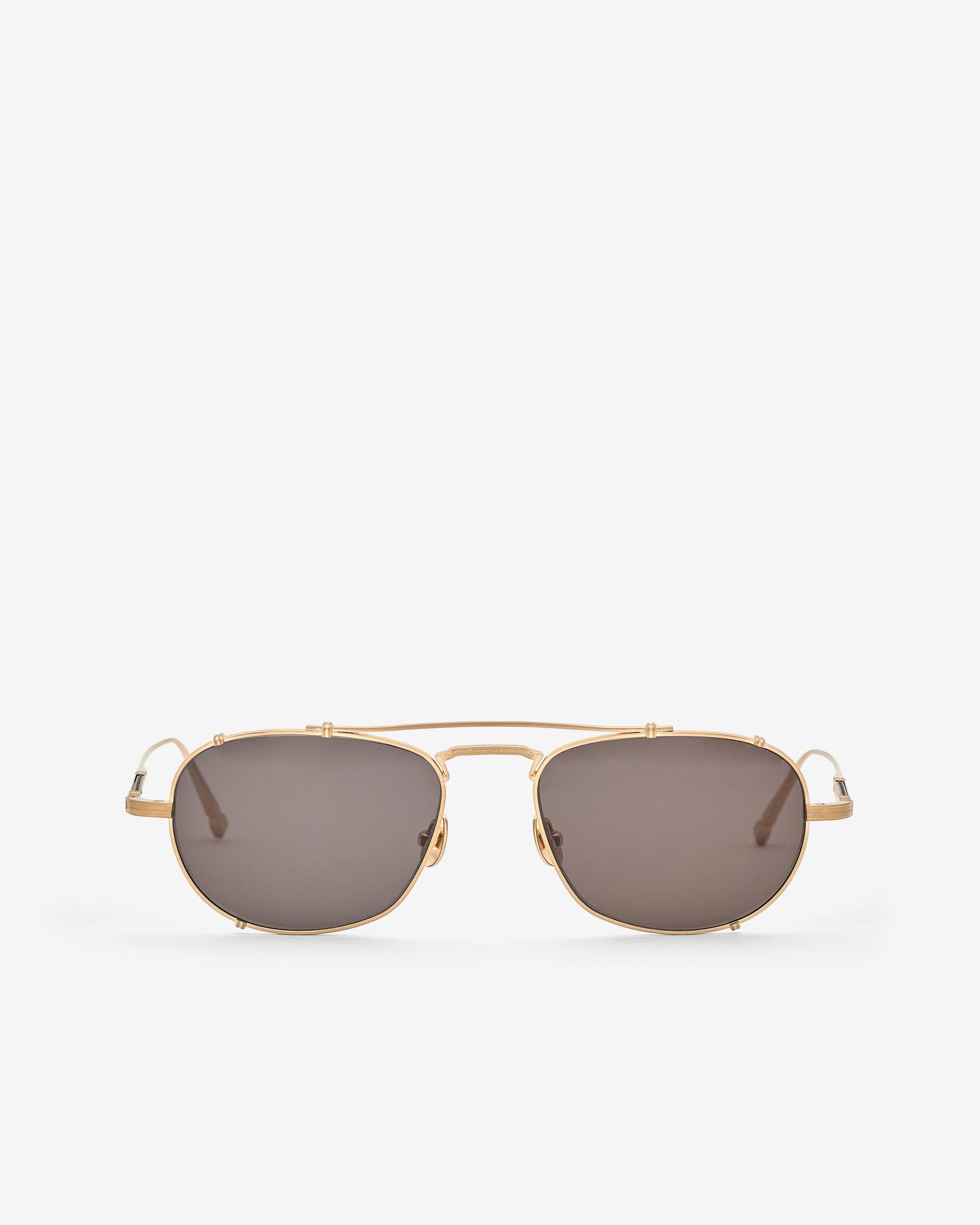 Matsuda - M3151 Sunglasses - (Brushed Gold/Grey) by MATSUDA