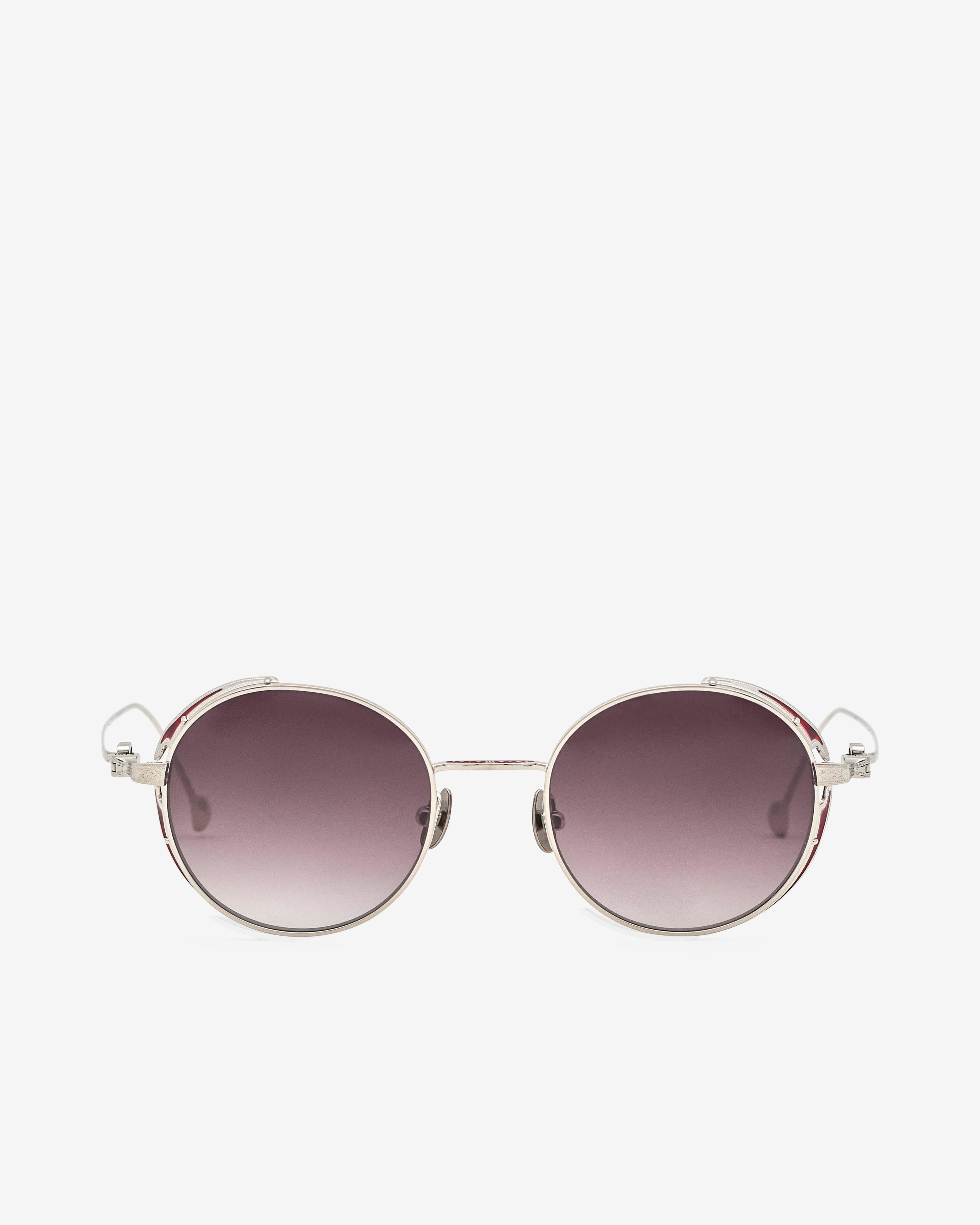 Matsuda -  M3152 Sunglasses - (Palladium White/Grey Gradient) by MATSUDA