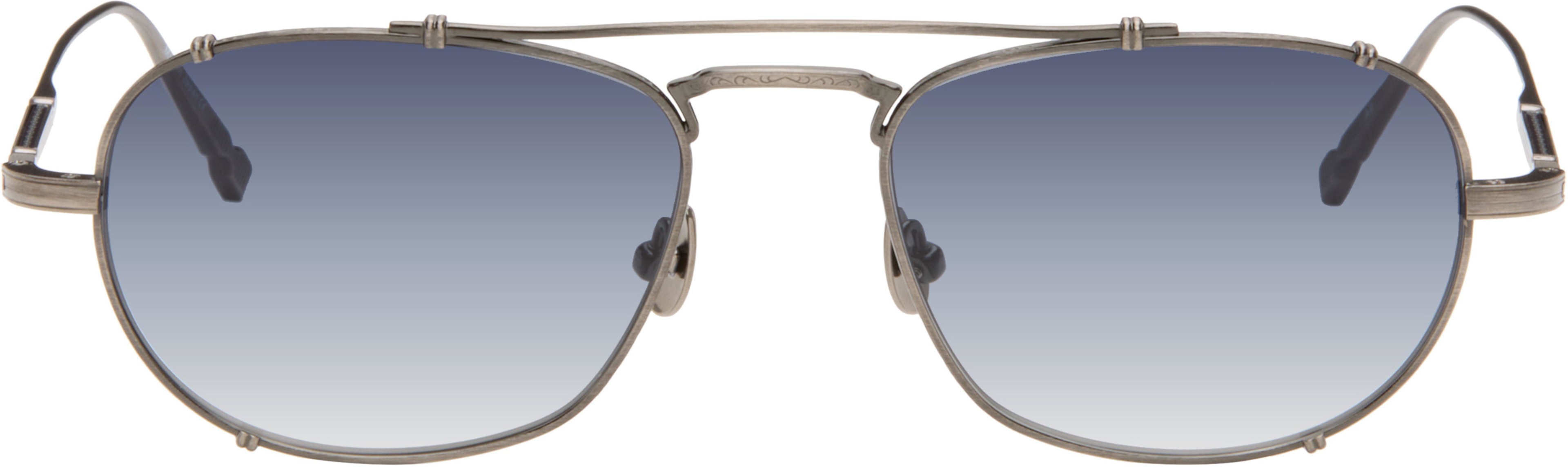 Silver M3151 Sunglasses by MATSUDA