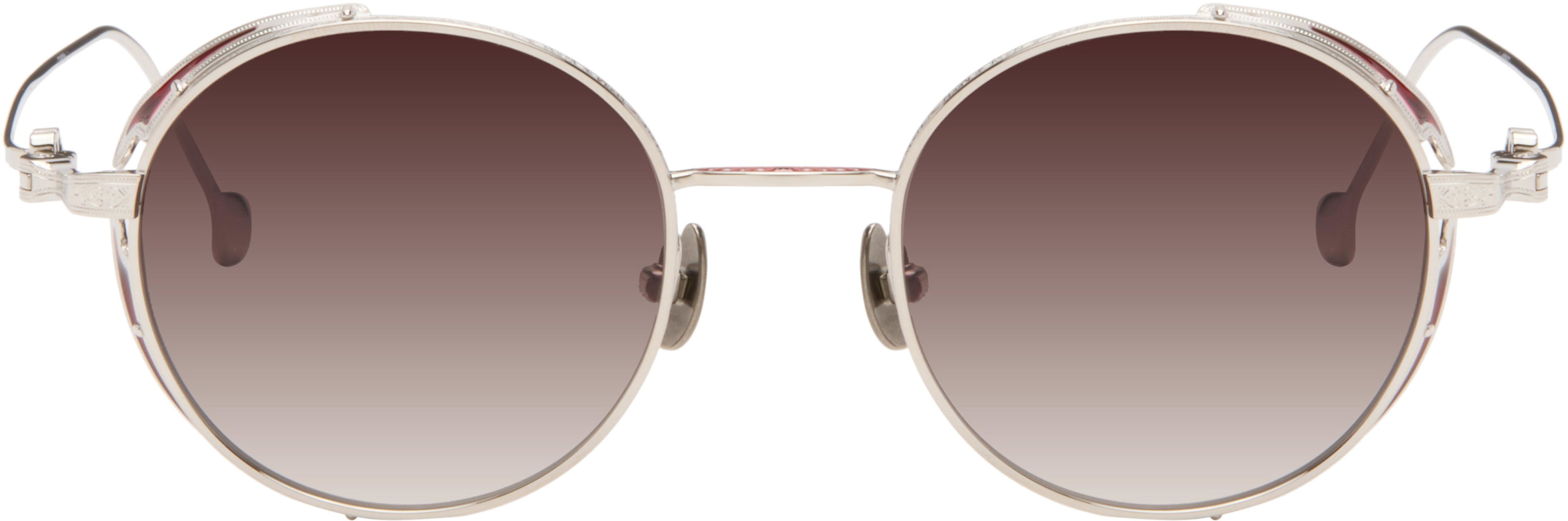 Silver M3152 Sunglasses by MATSUDA