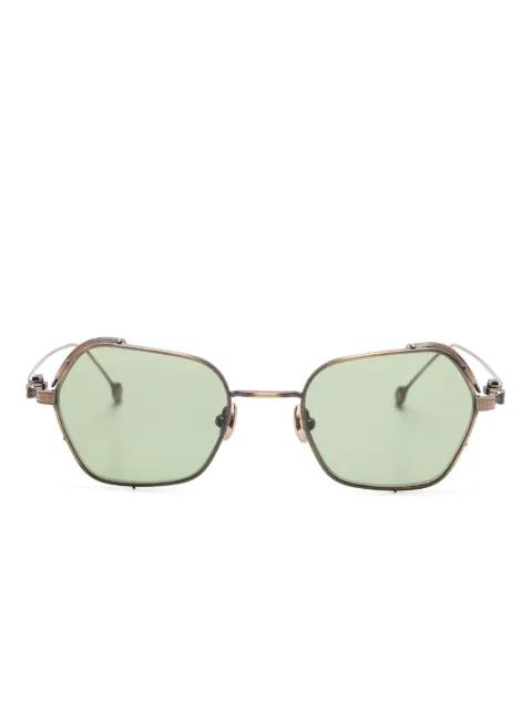 geometric-frame sunglasses by MATSUDA