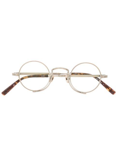oval frame glasses by MATSUDA