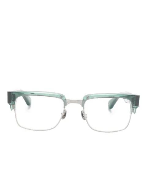 rectangle-frame glasses by MATSUDA