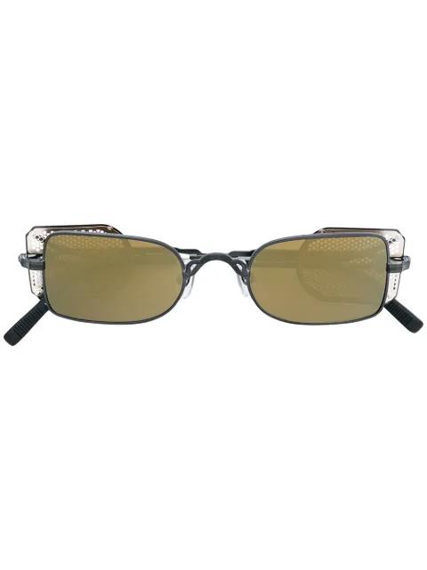 rectangular-frame sunglasses by MATSUDA