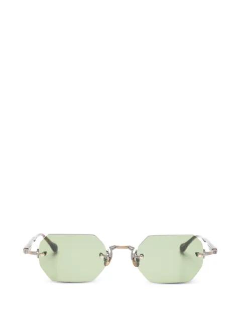 rimless geometric-frame sunglasses by MATSUDA