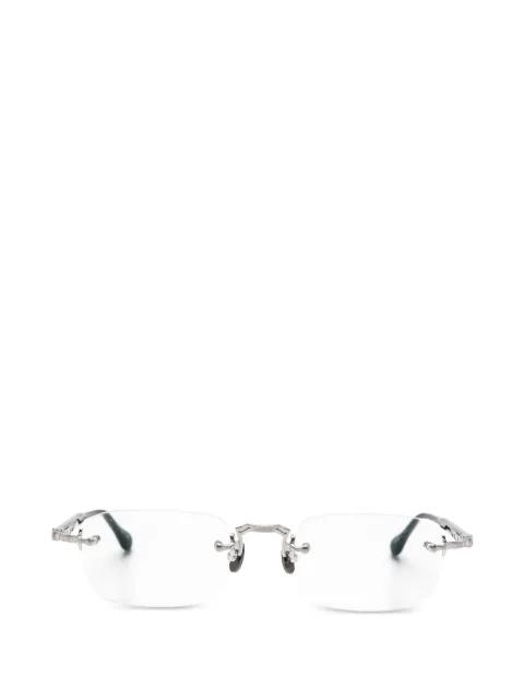 rimless glasses by MATSUDA