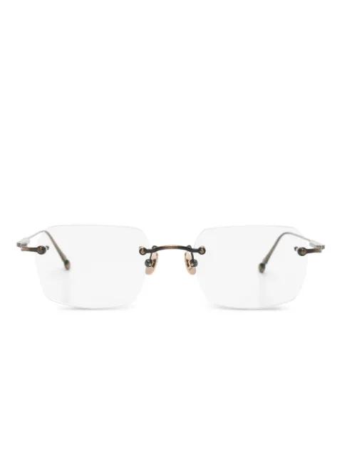 rimless glasses by MATSUDA