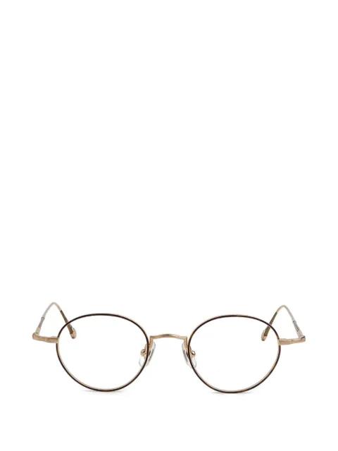 round-frame glasses by MATSUDA