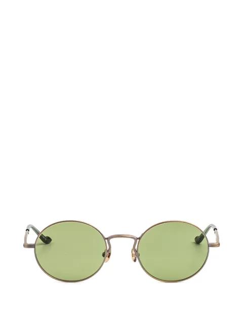 round-frame side-shield sunglasses by MATSUDA