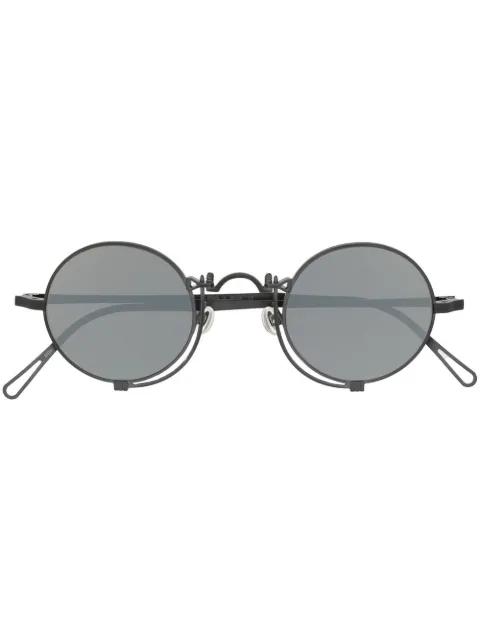 round-frame tinted sunglasses by MATSUDA