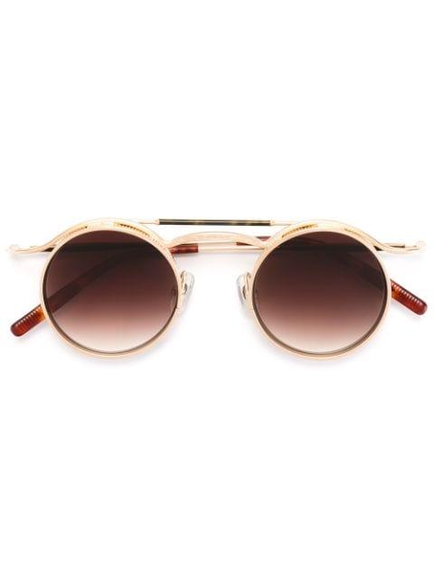 tortoise shell detail sunglasses by MATSUDA