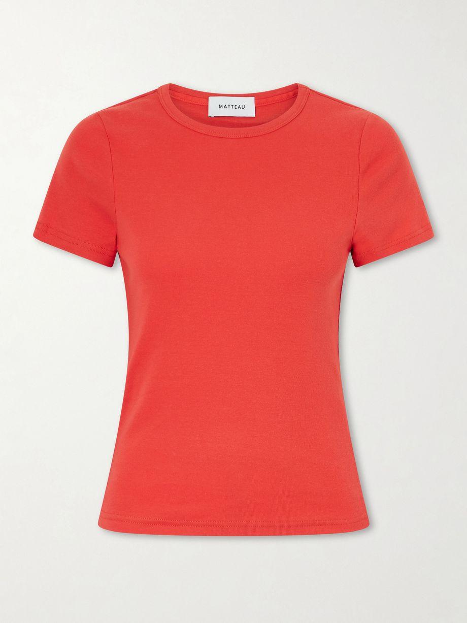 Baby tee cotton shirt by MATTEAU