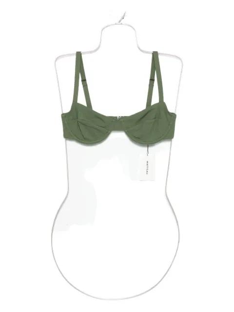 Balconette bikini top by MATTEAU
