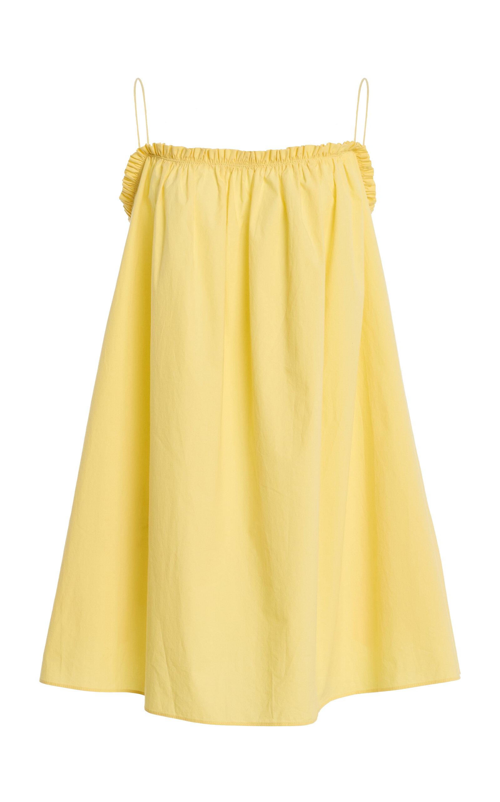Matteau Frill Cotton Mini Cami Dress - Moda Operandi by MATTEAU