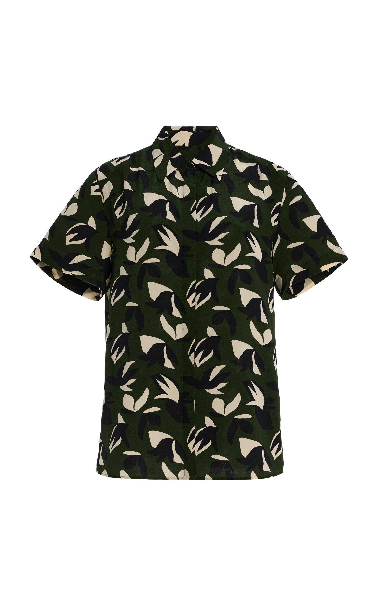 Matteau Printed Silk Shirt - Moda Operandi by MATTEAU