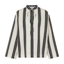 Relaxed stripe tunic by MATTEAU
