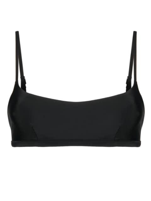 adjustable-strap bikini top by MATTEAU