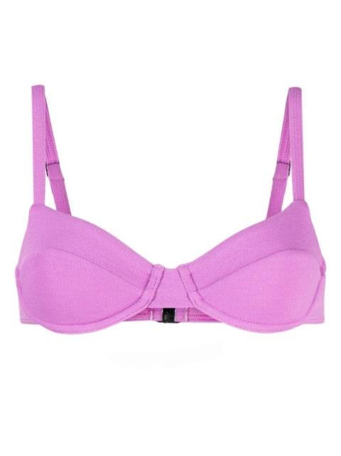 balconette bikini top by MATTEAU