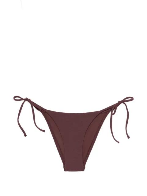crinkle-textured bikini bottoms by MATTEAU