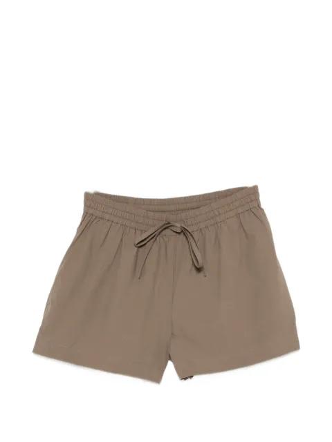 drawstring-waistband shorts by MATTEAU