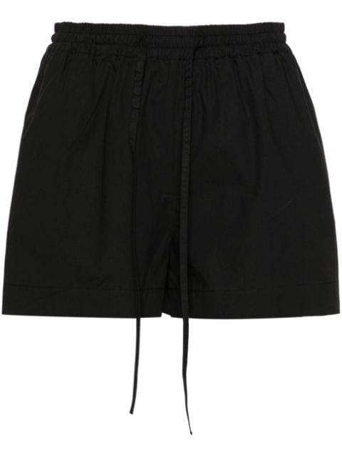 mid-rise organic cotton shorts by MATTEAU