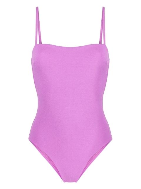 scoop-back one-piece swimsuit by MATTEAU