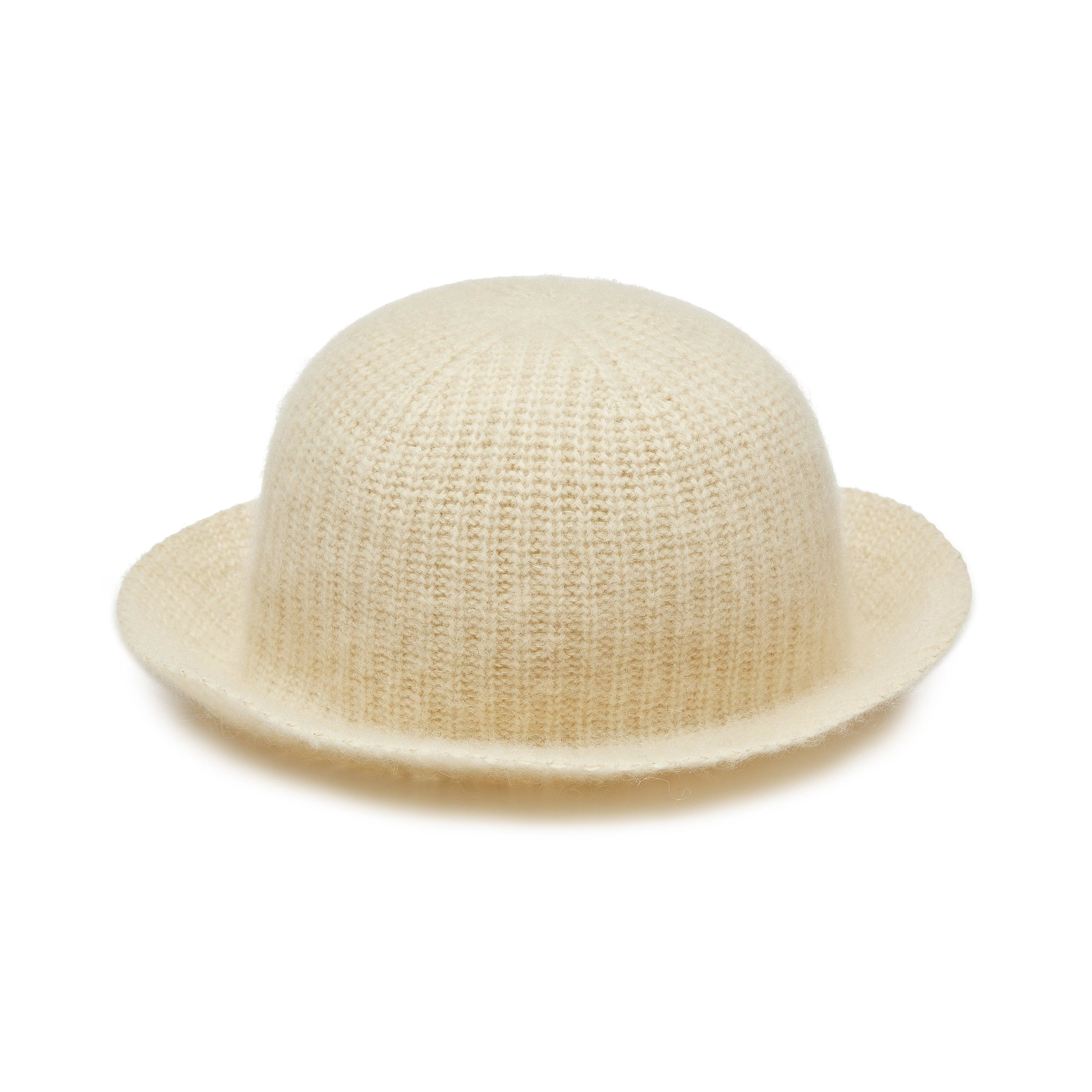 Mature Ha Knit Hat - Women's Cashmere X Yak - (Natural) by MATURE HA