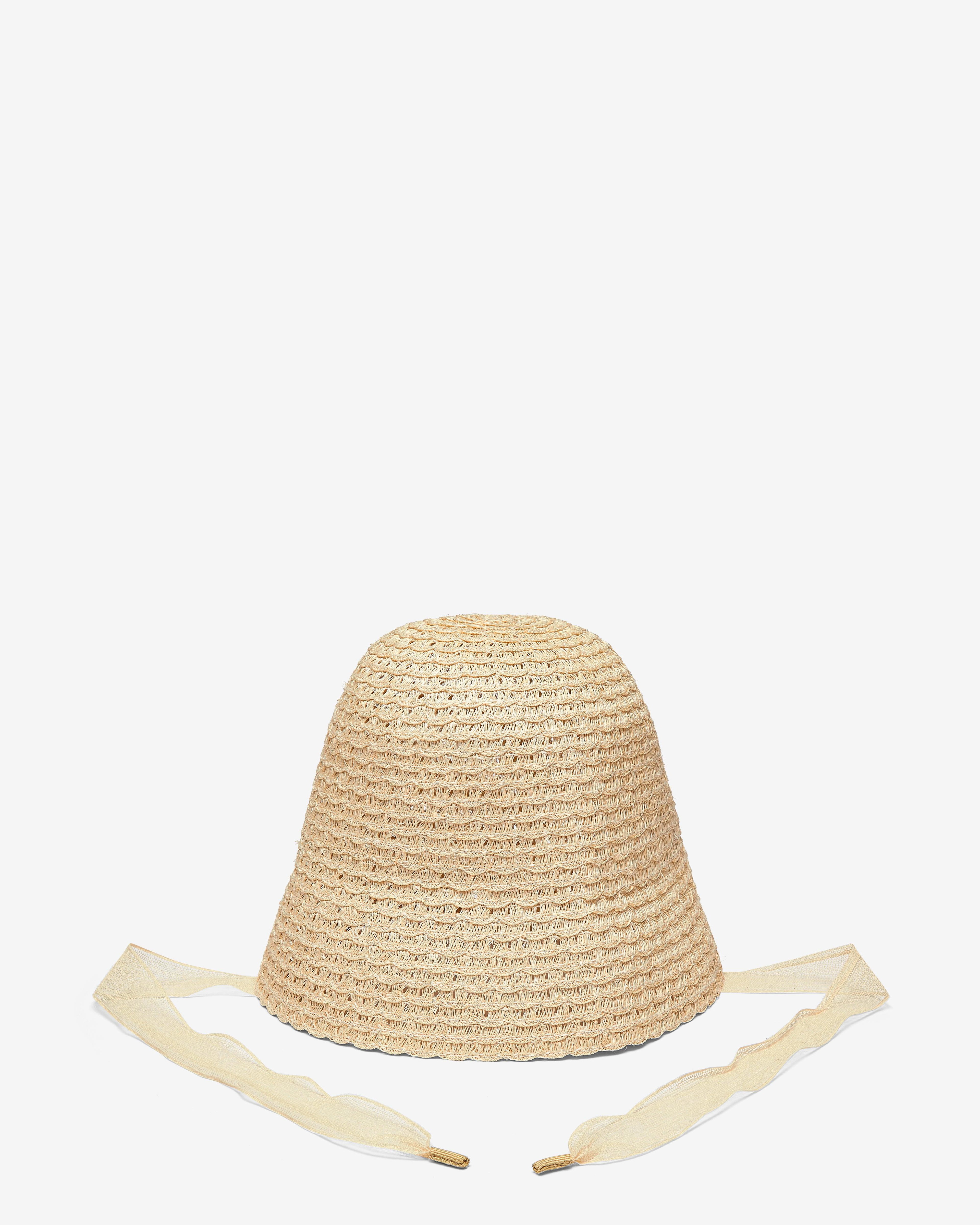 Mature Ha - Women's Abaca Braid Bel Hat - (Natural) by MATURE HA