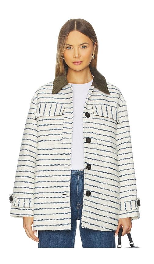 Maude Club Millie Coat in Ivory by MAUDE CLUB