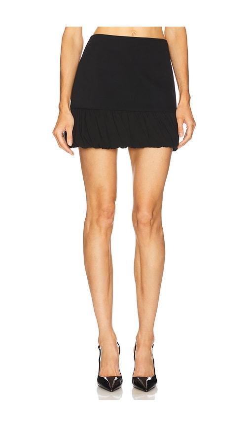 Maude Club Misha Skirt in Black by MAUDE CLUB