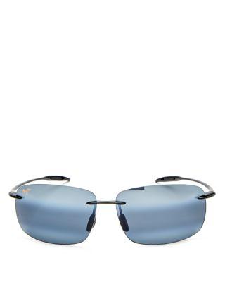 Breakwall Polarized Rimless Square Sunglasses by MAUI JIM