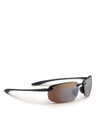 Hookipa Rimless Rectangular Sunglasses by MAUI JIM